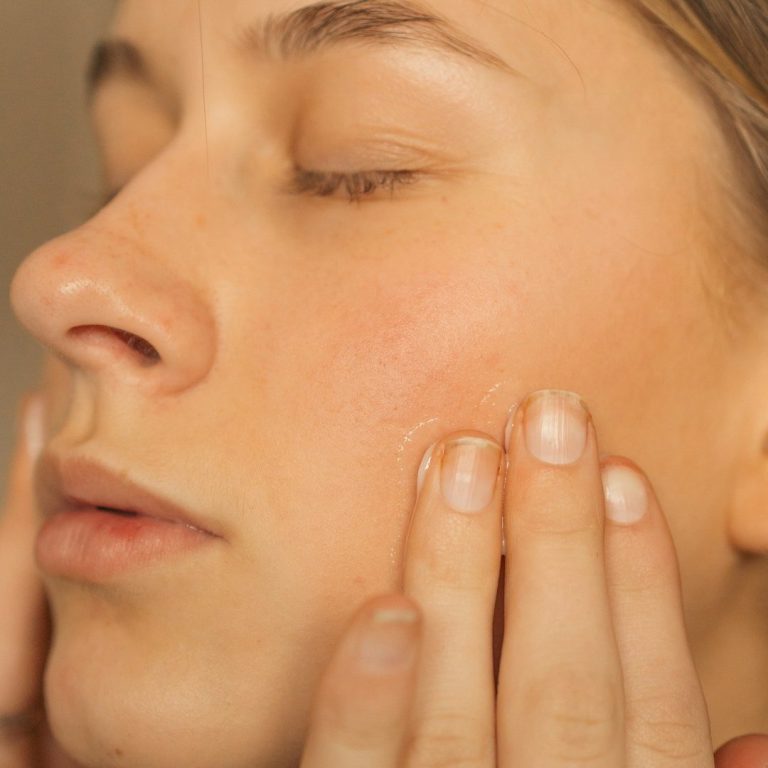 Luxury bridal skin prep treatment with sculpting facial massage.