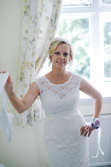 Radiant bridal makeup with natural glowing skin at Chester Zoo wedding.